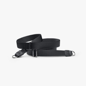 Carrying strap, D-Lux 8 Fabric, Leather, Black