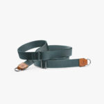 Carrying strap, D-Lux 8 Fabric, Leather, Cognac/Petrol