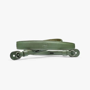 Carrying Strap, Leather, Olive Green