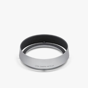 Lens Hood Q3, Aluminium, Round, Silver Anodized Finish