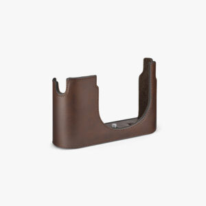 Halfcase Q3, Leather, Dark Brown