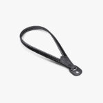 Wrist Strap, Leather, Braided, Black